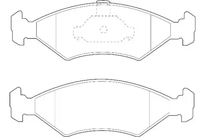 Комплект тормозных колодок, дисковый тормоз WAGNER купить