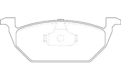 Комплект тормозных колодок, дисковый тормоз WAGNER купить