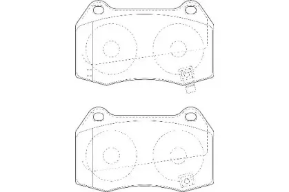 Комплект тормозных колодок, дисковый тормоз WAGNER купить