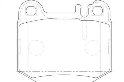 Комплект тормозных колодок, дисковый тормоз WAGNER купить