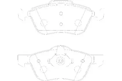 Комплект тормозных колодок, дисковый тормоз WAGNER купить
