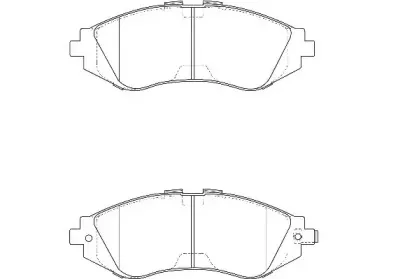 Комплект тормозных колодок, дисковый тормоз WAGNER купить