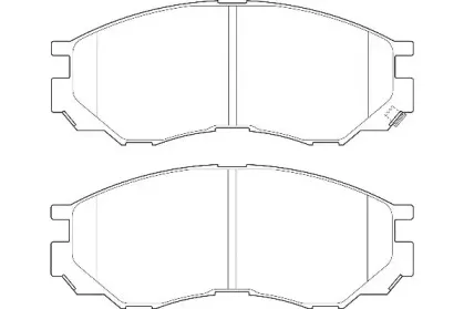 Комплект тормозных колодок, дисковый тормоз WAGNER купить