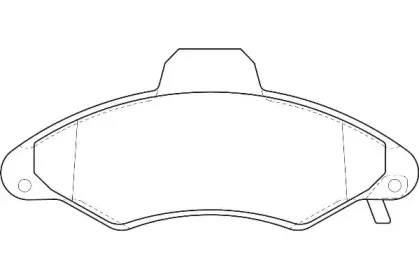 Комплект тормозных колодок, дисковый тормоз WAGNER купить