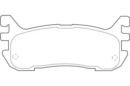 Комплект тормозных колодок, дисковый тормоз WAGNER купить