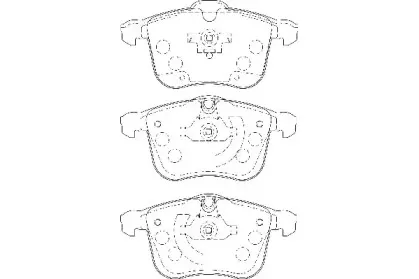 Комплект тормозных колодок, дисковый тормоз WAGNER купить