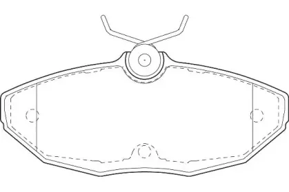 Комплект тормозных колодок, дисковый тормоз WAGNER купить