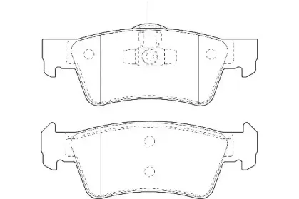 Комплект тормозных колодок, дисковый тормоз WAGNER купить