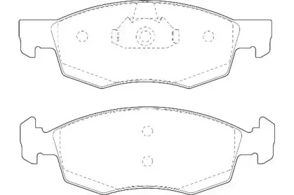 Комплект тормозных колодок, дисковый тормоз WAGNER купить