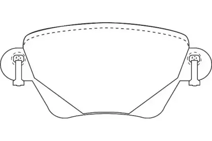 Комплект тормозных колодок, дисковый тормоз WAGNER купить