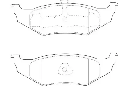 Комплект тормозных колодок, дисковый тормоз WAGNER купить