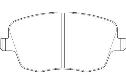 Комплект тормозных колодок, дисковый тормоз WAGNER купить