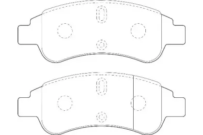 Комплект тормозных колодок, дисковый тормоз WAGNER купить
