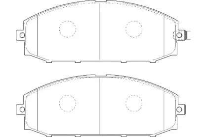 Комплект тормозных колодок, дисковый тормоз WAGNER купить
