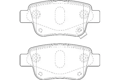 Комплект тормозных колодок, дисковый тормоз WAGNER купить