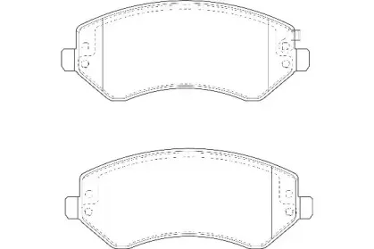 Комплект тормозных колодок, дисковый тормоз WAGNER купить
