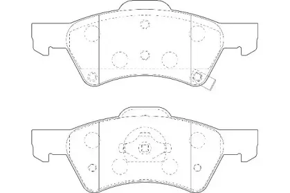Комплект тормозных колодок, дисковый тормоз WAGNER купить