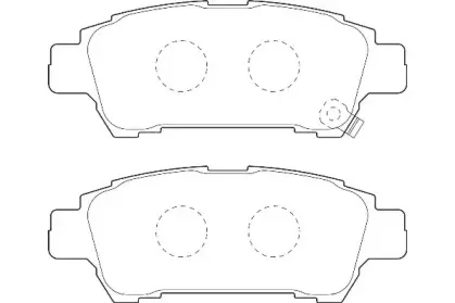 Комплект тормозных колодок, дисковый тормоз WAGNER купить