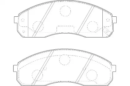Комплект тормозных колодок, дисковый тормоз WAGNER купить