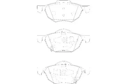 Комплект тормозных колодок, дисковый тормоз WAGNER купить