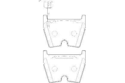 Комплект тормозных колодок, дисковый тормоз WAGNER купить
