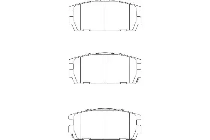Комплект тормозных колодок, дисковый тормоз WAGNER купить