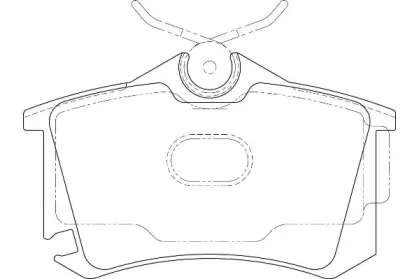 Комплект тормозных колодок, дисковый тормоз WAGNER купить