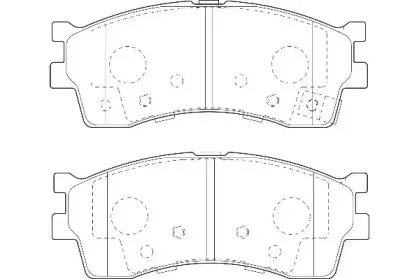 Комплект тормозных колодок, дисковый тормоз WAGNER купить