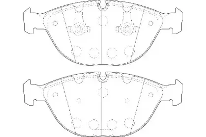 Комплект тормозных колодок, дисковый тормоз WAGNER купить