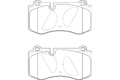 Комплект тормозных колодок, дисковый тормоз WAGNER купить