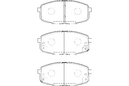 Комплект тормозных колодок, дисковый тормоз WAGNER купить