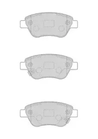 Комплект тормозных колодок, дисковый тормоз WAGNER купить