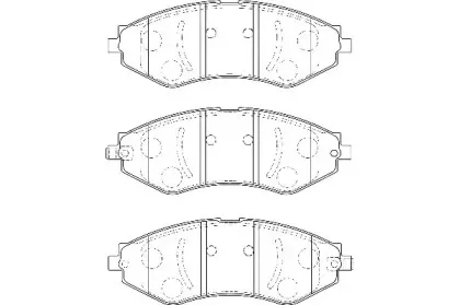 Комплект тормозных колодок, дисковый тормоз WAGNER купить