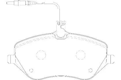 Комплект тормозных колодок, дисковый тормоз WAGNER купить