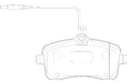 Комплект тормозных колодок, дисковый тормоз WAGNER купить