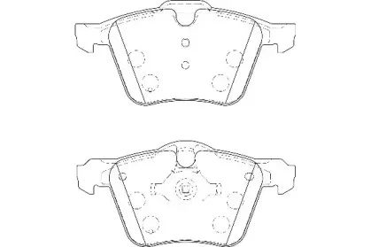 Комплект тормозных колодок, дисковый тормоз WAGNER купить