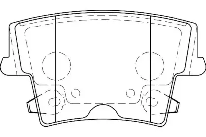 Комплект тормозных колодок, дисковый тормоз WAGNER купить