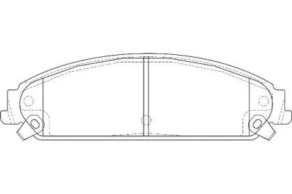 Комплект тормозных колодок, дисковый тормоз WAGNER купить