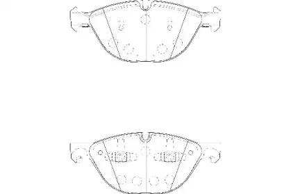 Комплект тормозных колодок, дисковый тормоз WAGNER купить