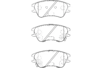 Комплект тормозных колодок, дисковый тормоз WAGNER купить