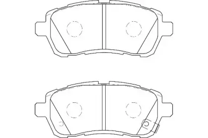 Комплект тормозных колодок, дисковый тормоз WAGNER купить