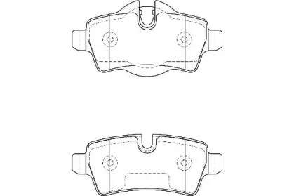 Комплект тормозных колодок, дисковый тормоз WAGNER купить