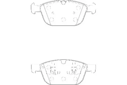 Комплект тормозных колодок, дисковый тормоз WAGNER купить