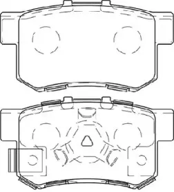 Комплект тормозных колодок, дисковый тормоз WAGNER купить