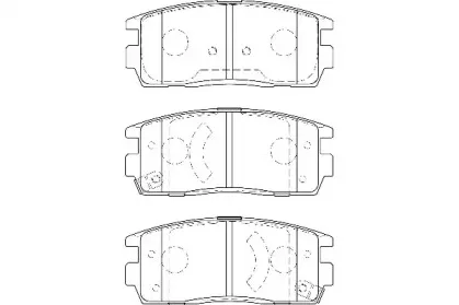 Комплект тормозных колодок, дисковый тормоз WAGNER купить