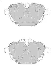 Комплект тормозных колодок, дисковый тормоз WAGNER купить