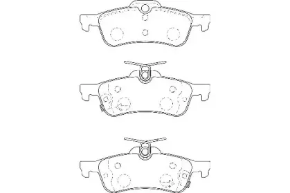 Комплект тормозных колодок, дисковый тормоз WAGNER купить