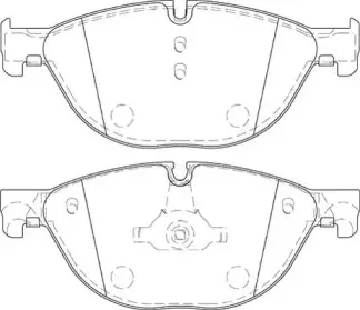 Комплект тормозных колодок, дисковый тормоз WAGNER купить