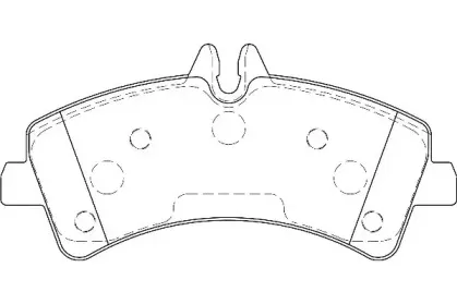 Комплект тормозных колодок, дисковый тормоз WAGNER купить