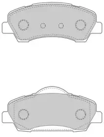 Комплект тормозных колодок, дисковый тормоз WAGNER купить